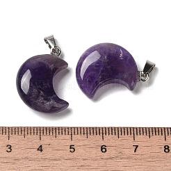 Natürlichen Amethyst Edelsteinanhänger&nbsp;G-H035-01P-07