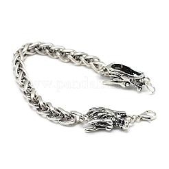 Eisen Weizen Kettenarmbänder&nbsp;BJEW-S122-01