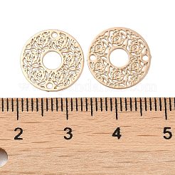 Verbindungsanhänger aus Messing mit Zahnstangenbeschichtung&nbsp;KK-Q792-08LG