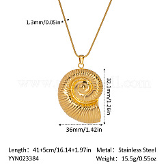 Colliers pendentifs en acier inoxydable pour femmes&nbsp;EG5545-2