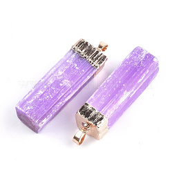 Grandi pendenti di selenite naturale di placca&nbsp;G-S344-41G