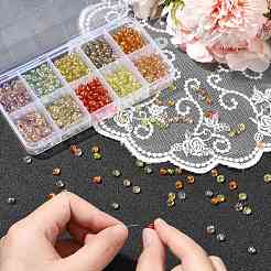 50g 10 Farben transparente Acrylperlen&nbsp;FIND-CJ0002-86