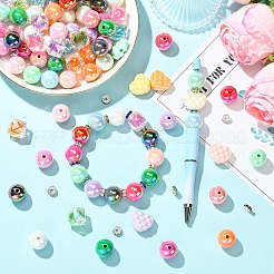 Kit fai da te di penne in plastica con perline&nbsp;DIY-YW0017-52