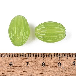Perles de verre filées côtelées faites à la main&nbsp;LAMP-N042-01D