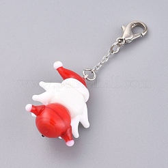 Noël main chalumeau grands pendentifs&nbsp;LAMP-G141-12P