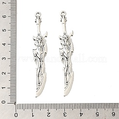 Aleación de estilo tibetano grandes colgantes&nbsp;FIND-G078-31AS