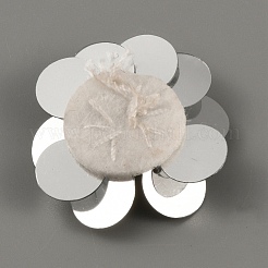 Pailletten-/Pailletten-Perlenapplikationen in Blütenform aus PVC&nbsp;DIY-WH0308-287G
