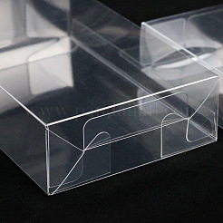 Scatole pieghevoli in pvc trasparente&nbsp;LS-CON-WH0068-93A