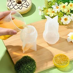 2 moule à bougie en silicone en forme d'œuf de poule&nbsp;ST-CJ0043-046