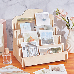 2 Beutel 4-Slot-Holzdisplayständer&nbsp;ODIS-UN0001-18