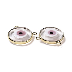 Manuelle Bunte Malerei Anhänger & Charms&nbsp;LAMP-P057-04G-08