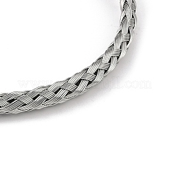 Bracelets réglables en acier inoxydable 304 plaqué sous vide&nbsp;BJEW-F476-01P