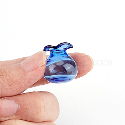 5 Stück 5 Farben Glasvase Mini-Modell&nbsp;DIY-DR0001-79A