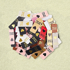 105 etichetta in similpelle per San Valentino in 7 colori&nbsp;DIY-CL0002-01