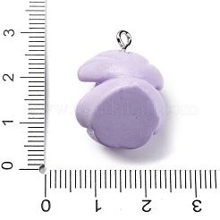 Undurchsichtige Harzanhänger&nbsp;RESI-P043-01P-08