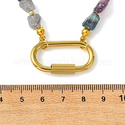 Colliers en fluorite pour femmes&nbsp;NJEW-JN06639