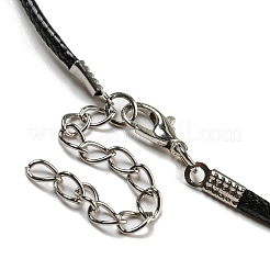 Collane del cavo cerato&nbsp;NJEW-P310-10P-01
