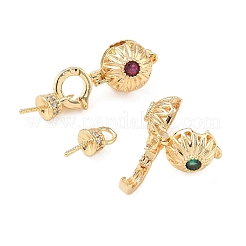 Picchetti in ottone zirconi con micro pavè&nbsp;KK-C172-16G