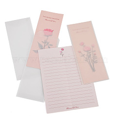 3 Stück Briefpapier aus Papier&nbsp;DIY-TADJ0002-003C