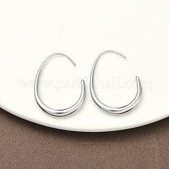 Pendientes colgantes de lágrima de acero inoxidable 304&nbsp;EJEW-Z158-01P