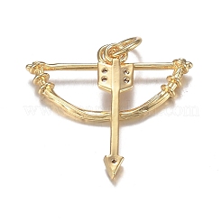 Pendenti in ottone micro zirconi chiari&nbsp;X-ZIRC-F120-086G