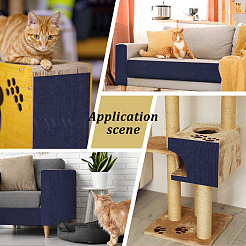 Autocollants de protection de meubles en polyester anti-griffures de chat&nbsp;AJEW-WH0609-395D