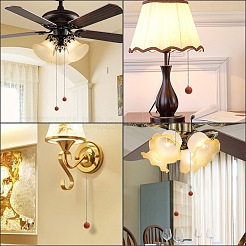 Décoration de pendentif en plastique&nbsp;HJEW-WH0008-29P