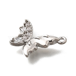 Pendentifs avec zircon cubiques à micro-pavés en laiton&nbsp;LS-KK-Q035-12P