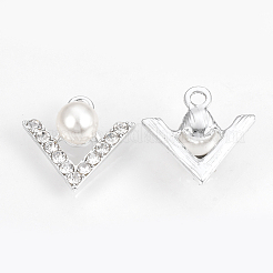 Legierung rhinestone-anhänger&nbsp;X-PALLOY-T027-03P