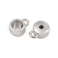 Ciondoli in acciaio inossidabile 304 con strass&nbsp;SA-CBAC865-01B-P