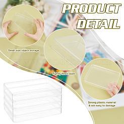 Scatola di imballaggio in acrilico trasparente&nbsp;CON-WH0105-10