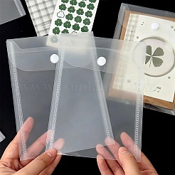 Dossiers d'enveloppes en plastique transparent&nbsp;AJEW-DJ0004-59C