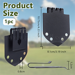 Clip porta asciugamano da golf in acciaio al manganese&nbsp;FIND-WH0139-844A