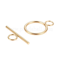 Fermagli a ginocchiera in acciaio inossidabile 304 placcati ioni (ip)&nbsp;X-STAS-F251-01G