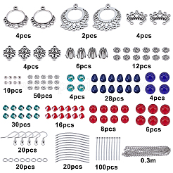 DIY baumeln Ohrring machen Kits&nbsp;DIY-SC0016-36