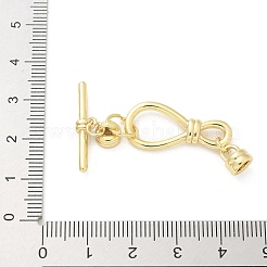 Fermagli in ottone a levetta&nbsp;KK-Z083-09G