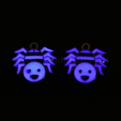 Tema Halloween cremagliera placcatura lega luminosa ciondoli smaltati&nbsp;ENAM-N056-230P