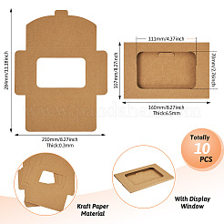 Leere Papierumschlagbox&nbsp;AJEW-TAC0044-04C