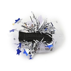 Tema natalizio glitter feltro tessuto coccodrillo fermaglio per capelli&nbsp;PHAR-U002-01H