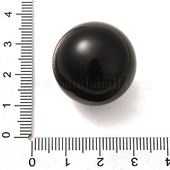 Natürliche schwarze Obsidian Kugelperlen&nbsp;G-I359-03