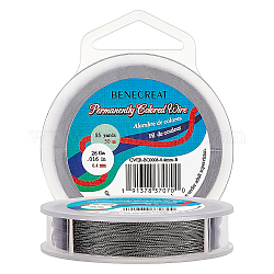 BENECREAT 26 Gauge/0.4mm Tarnish Resistant Twist Copper Wire 164 Feet/50m 3 Strands Jewelry Beading Wire for Jewelry Craft Making, Gold