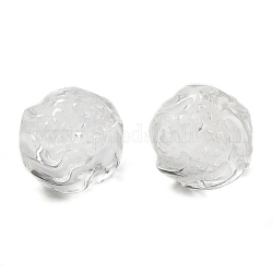 Perles de cristal de quartz naturel, perles de cristal de roche, ronde, 13.5mm, Trou: 1.4mm