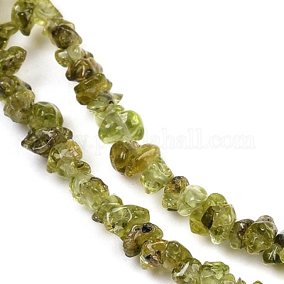 Natürlichen Peridot Perlen Stränge&nbsp;X-G-P332-48-02-1