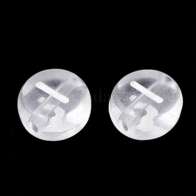 Perline acrilico trasparente&nbsp;TACR-N002-04B-1