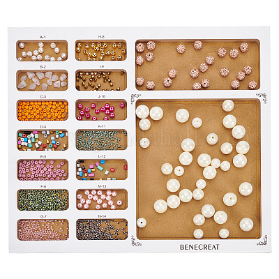 Shop BENECREAT Wood Bead Mat for Jewelry Making - PandaHall Selected