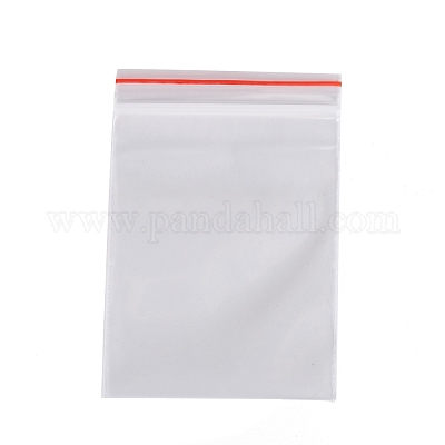 200 Plastic Poly Clear Storage Resealable Zipper Bags 2" x 2.7"_50 x 70mm 