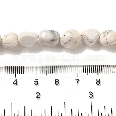 Natürliche Howlith Perlen Stränge&nbsp;G-B078-D15-01-1