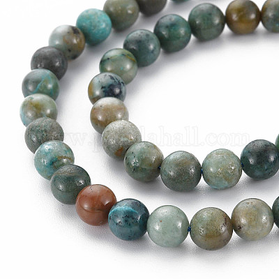Natur Chrysokoll Perlen Stränge&nbsp;X-G-S376-004A-1