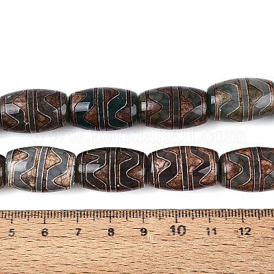 Perles de style tibétain&nbsp;TDZI-N001-018-1