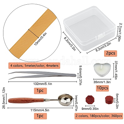 Wholesale CRASPIRE DIY Wax Seal Stamp Kits 